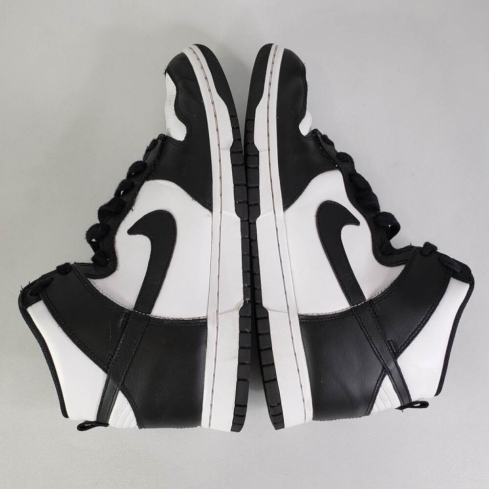 Nike Dunk High Top Panda Black White Women's Sneakers Size 9.5 Athletic - Picture 7 of 9